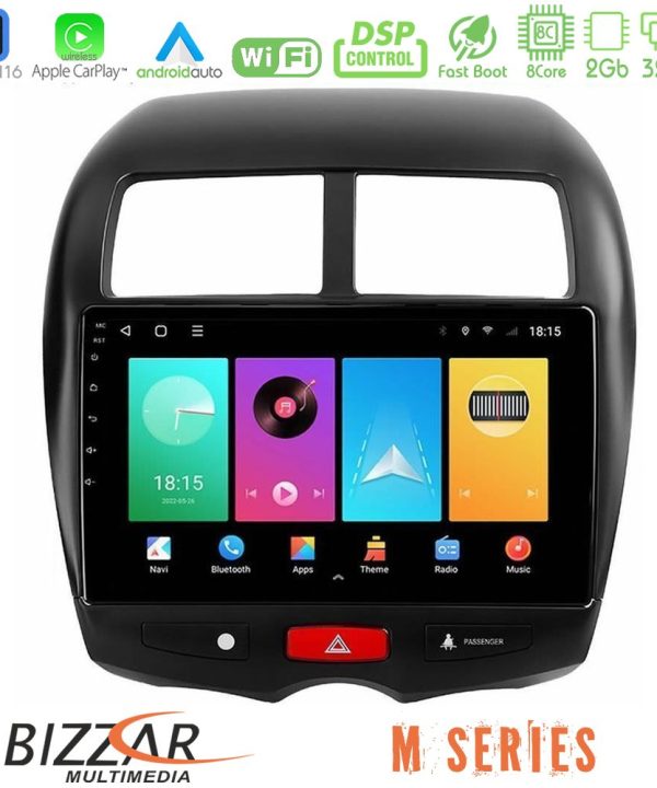 Kimpiris - Bizzar M Series 8Core Android16 2+32GB  Mitsubishi ASX Navigation Multimedia Tablet 10"
