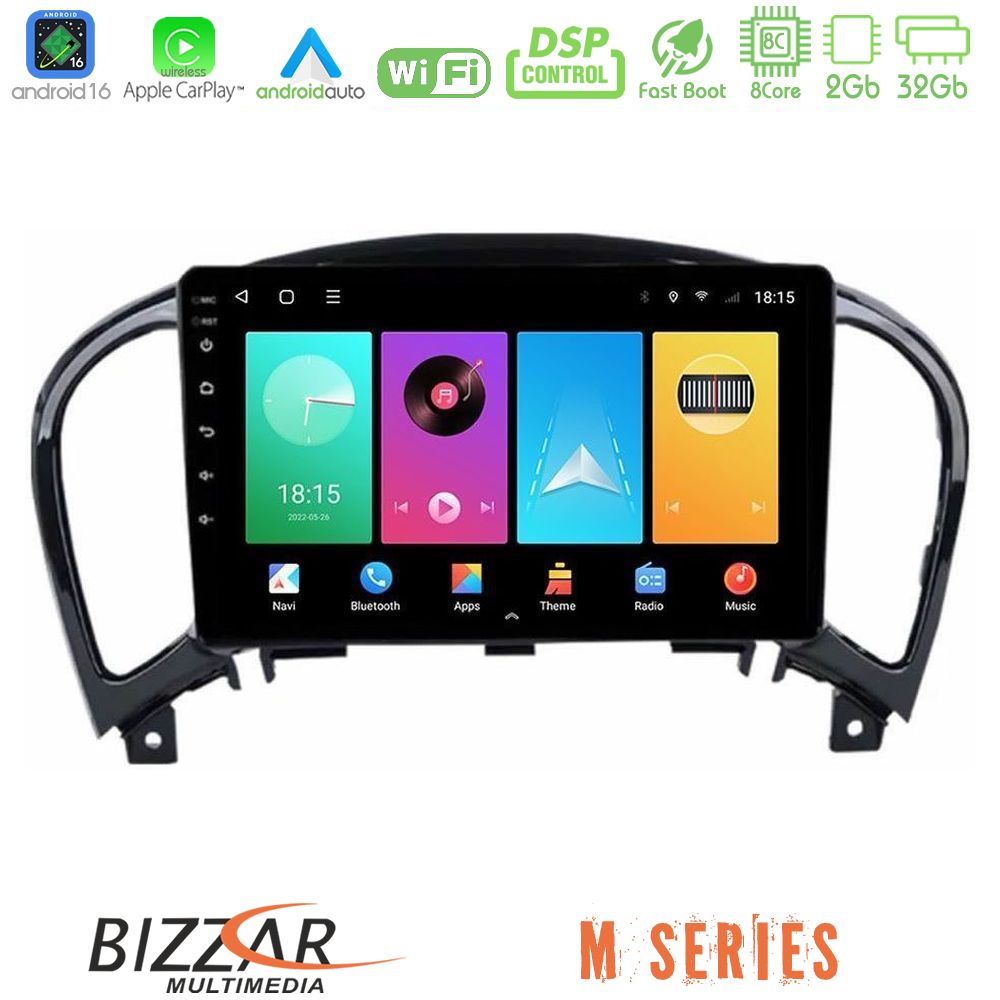 Kimpiris - Bizzar M Series 8Core Android16 2+32GB Nissan Juke Navigation Multimedia Tablet 9"