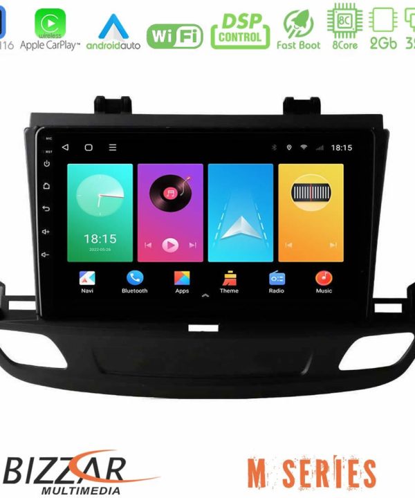 Kimpiris - Bizzar M Series 8Core Android16 2+32GB  Opel Insignia 2 2017-2020 Navigation Multimedia Tablet 9"