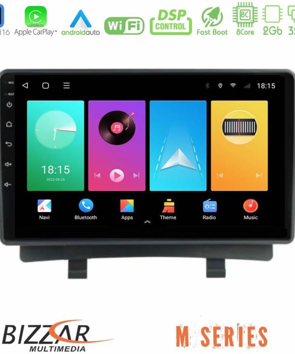 Kimpiris - Bizzar M Series 8Core Android16 2+32GB  Opel Zafira 2012-2016 Navigation Multimedia Tablet 9"