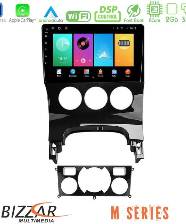 Kimpiris - Bizzar M Series 8Core Android16 2+32GB  Peugeot 3008 AUTO A/C Navigation Multimedia Tablet 9"