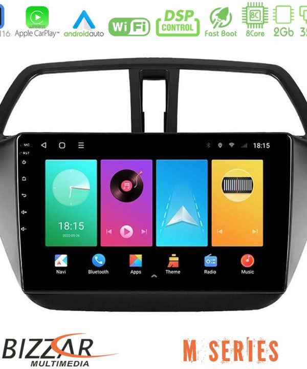 Kimpiris - Bizzar M Series 8Core Android16 2+32GB  Suzuki SX4 S-Cross Navigation Multimedia Tablet 9"