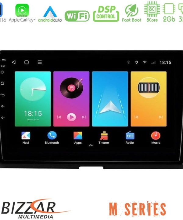 Kimpiris - Bizzar M Series 8Core Android16 2+32GB  Toyota Corolla 2019-2022 Navigation Multimedia Tablet 10"
