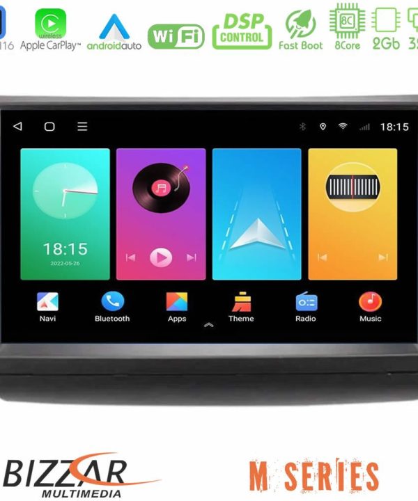 Kimpiris - Bizzar M Series 8Core Android16 2+32GB  Toyota Prius 2004-2009 Navigation Multimedia Tablet 9"