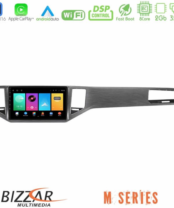 Kimpiris - Bizzar M Series 8Core Android16 2+32GB     VW Sportsvan 2014-2020 Navigation Multimedia Tablet 9"  (Silver/Grey Color)
