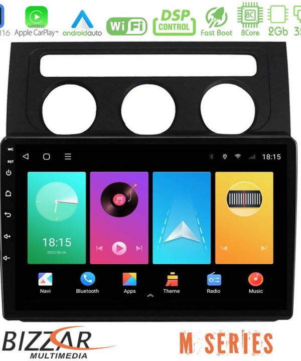 Kimpiris - Bizzar M Series 8Core Android16 2+32GB     VW Touran 2003-2011 Navigation Multimedia Tablet 10"