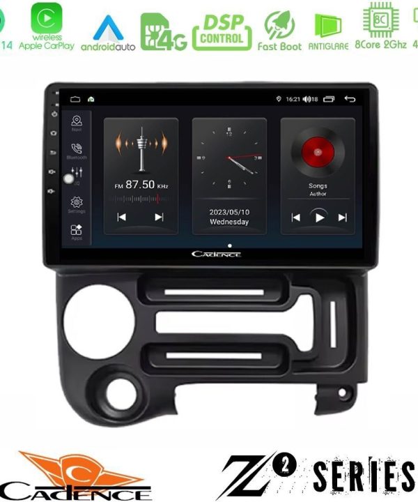 Kimpiris - Cadence Z2 Series 8Core Android14 4+64GB Hyundai Atos 1997 – 2010 Navigation Multimedia Tablet 9" Με Carplay & Android Auto