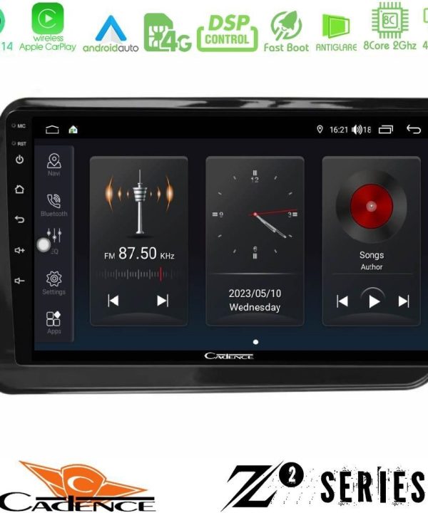 Kimpiris - Cadence Z2 Series 8Core Android14 4+64GB Nissan Note 2021-2026 RHD Navigation Multimedia Tablet 10" Με Carplay & Android Auto