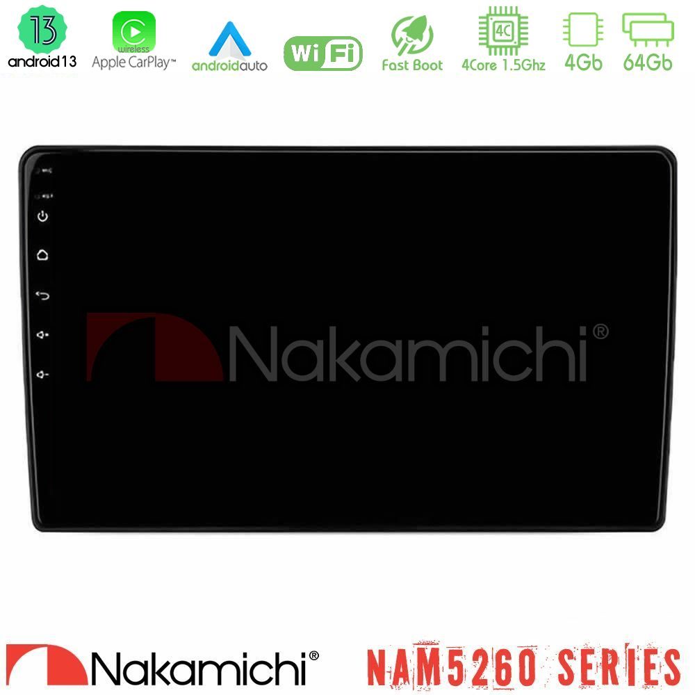 Kimpiris - Nakamichi NAM5260 Series Ford Transit 2007 – 2013 4Core Android13 4+64GB Navigation Multimedia Tablet 10" Με Carplay & Android Auto