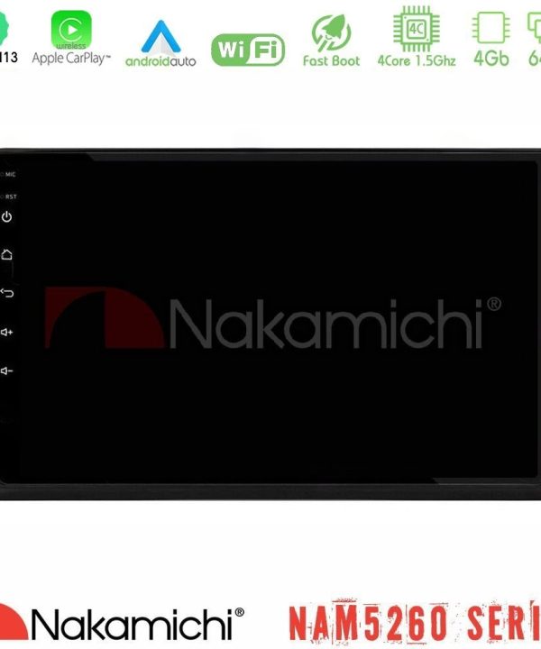 Kimpiris - Nakamichi NAM5260 Series Honda WR-V 2024-> 4Core Android13 4+64GB Navigation Multimedia Tablet 10" Με Carplay & Android Auto