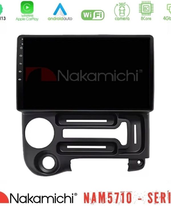 Kimpiris - Nakamichi NAM5710 Series 8Core Android13 4+64GB Hyundai Atos 1997 – 2010 Navigation Multimedia Tablet 9"