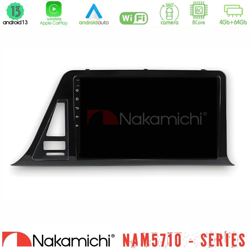 Kimpiris - Nakamichi NAM5710 Series 8Core Android13 4+64GB Toyota CH-R RHD Navigation Multimedia Tablet 9"