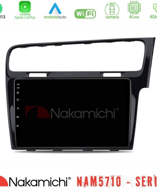Kimpiris - Nakamichi NAM5710 Series 8Core Android13 4+64GB  VW GOLF 7 RHD Navigation Multimedia Tablet 10"