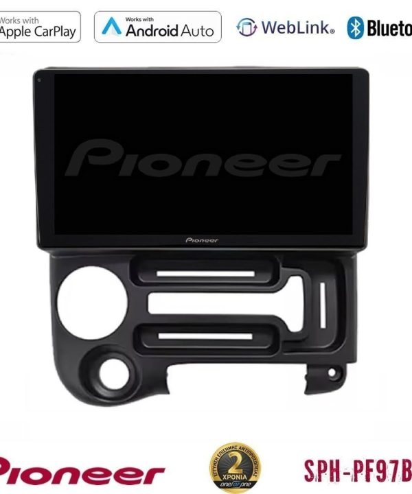 Kimpiris - Pioneer SPH-PF97BT Series Hyundai Atos 1997 – 2010 Multimedia Station 9" (Tablet Style) Με Carplay & Android Auto