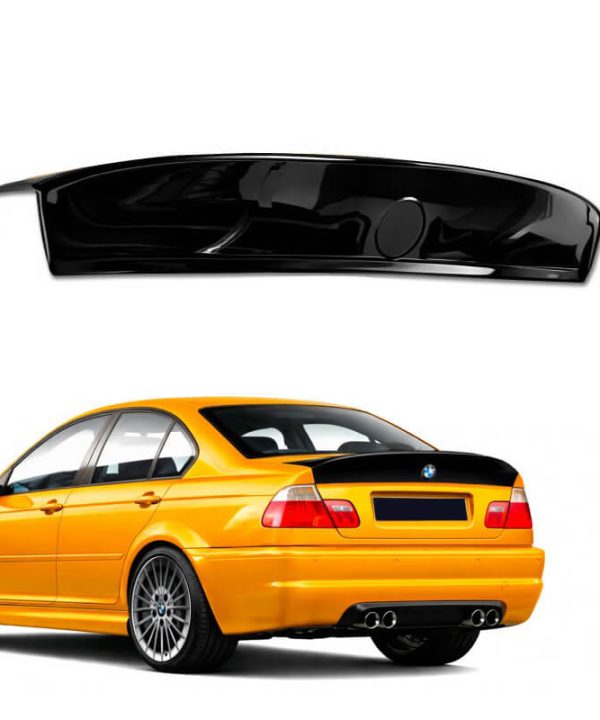 Kimpiris - Αεροτομή Πορτ Παγκάζ Για Bmw 3 E46 99-05 Sedan CSL Look Γυαλιστερή Μαύρη Από Abs Πλαστικό