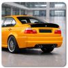 Αεροτομή Πορτ Παγκάζ Για Bmw 3 E46 99-05 Sedan CSL Look Γυαλιστερή Μαύρη Από Abs Πλαστικό - Image 4