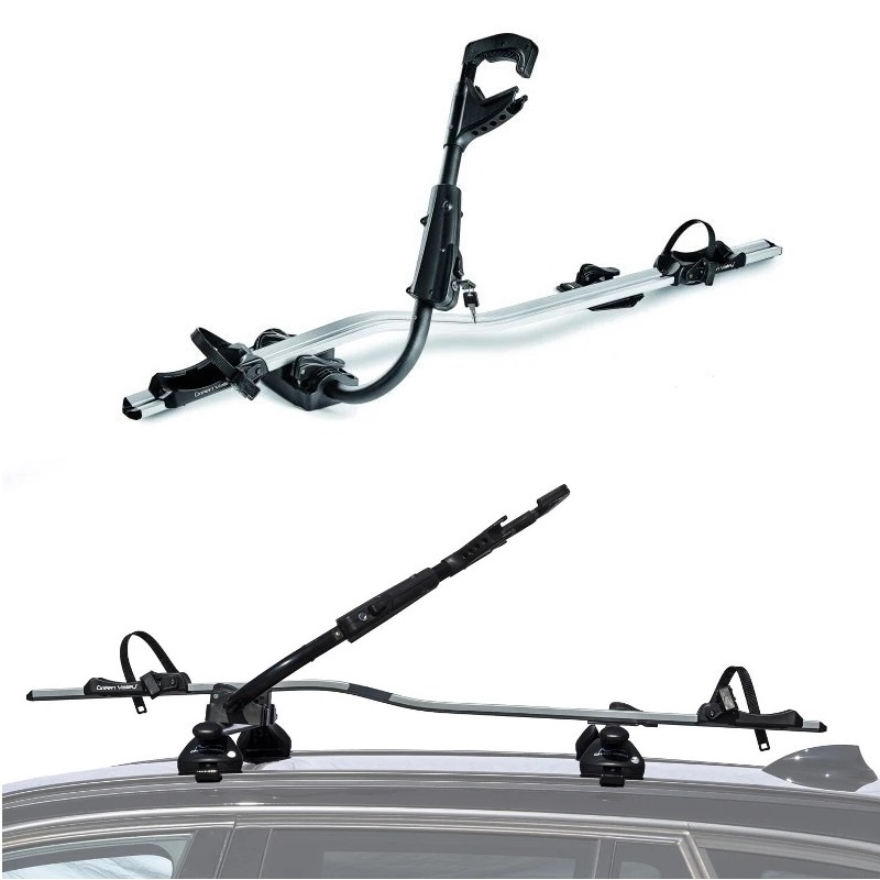 Μπάρα / Βάση Ποδηλάτου Οροφής Green Valley Fast Rider Silver 160.659 Αλουμινίου Για 1 Ποδήλατο - Image 3