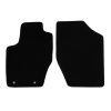 Kimpiris - Πατάκια Αυτοκινήτου Μοκέτα ΓιαPeugeot 307 2001-2008 Black 2 Pieces