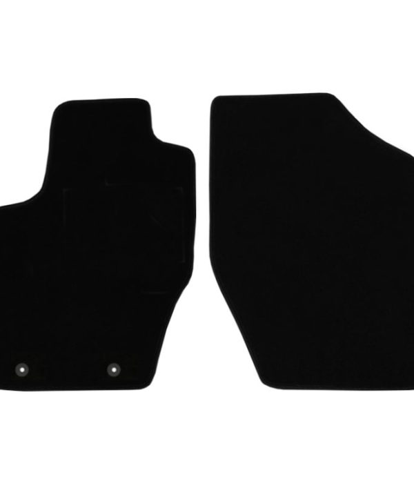Kimpiris - Πατάκια Αυτοκινήτου Μοκέτα ΓιαPeugeot 307 2001-2008 Black 2 Pieces
