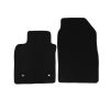 Kimpiris - Πατάκια Αυτοκινήτου Μοκέτα Για Renault Clio 2019-2025 Black 2 Pieces