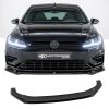 Kimpiris - Μπροστινό Spoiler Για VW Golf VII (7.5) 17-20 R & R-Line Έκδοση Glossy Black V.2