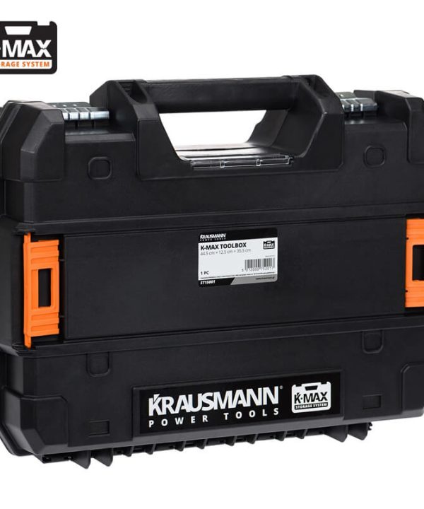 Kimpiris - Εργαλειοθήκη Πλαστική Με Αφρολέξ K-MAX Π44.5 x B35.5 x Υ12.5cm Krausmann ST15001