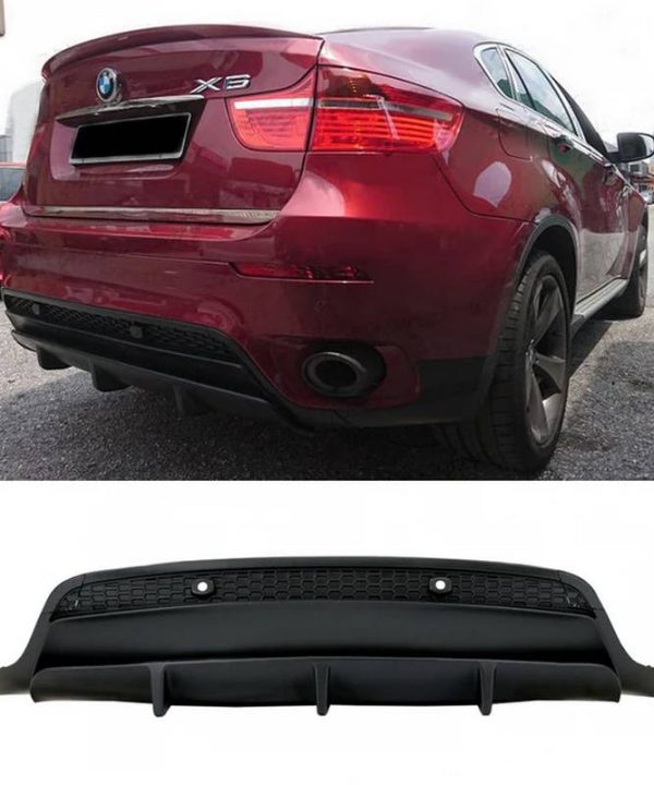Kimpiris - Diffuser Πίσω Προφυλακτήρα Για Bmw X6 E71 X6M-Performance Look