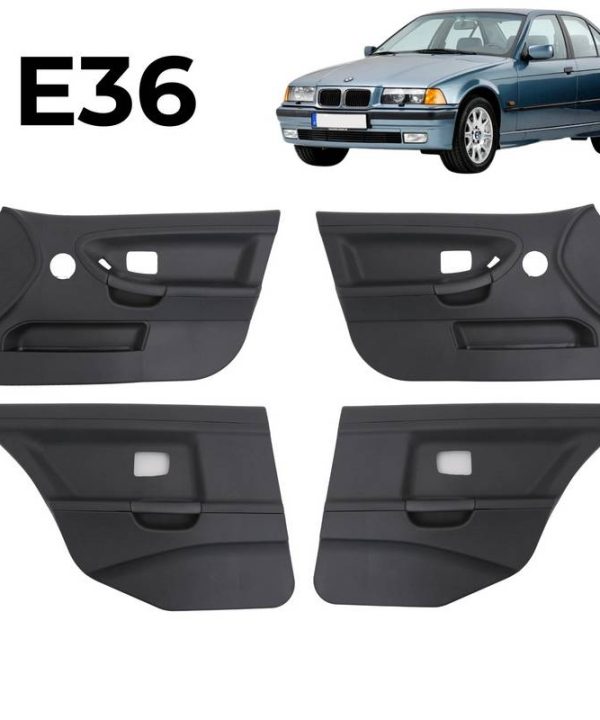 Kimpiris - Ταπετσαρίες Πόρτας Για Bmw 3 E36 Sedan 90-99 4 Τεμάχια Εμπρός & Πίσω Πόρτες