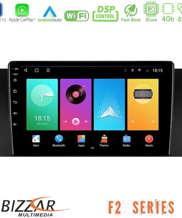 Kimpiris - Bizzar F2 Series 8Core Android16 4+64GB  BMW 5 Series  (E39) / X5 (E53) Navigation Multimedia Tablet 9"