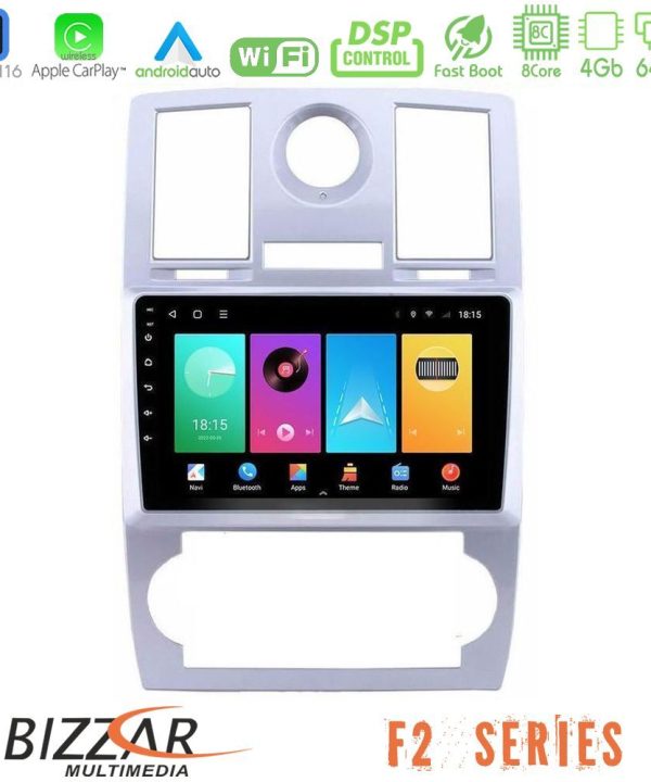 Kimpiris - Bizzar F2 Series 8Core Android16 4+64GB  Chrysler 300C Navigation Multimedia Tablet 9"