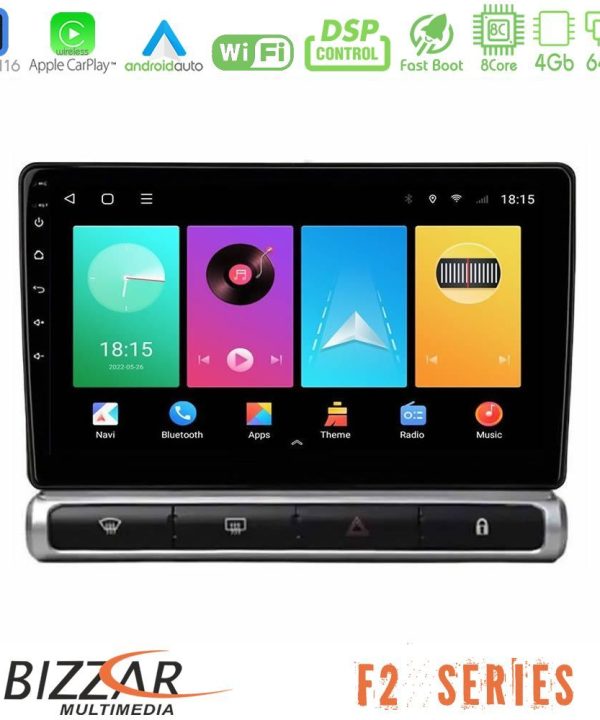 Kimpiris - Bizzar F2 Series 8Core Android16 4+64GB  Citroen C3 2016-> Navigation Multimedia Tablet 9"