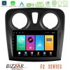 Kimpiris - Bizzar F2 Series 8Core Android16 4+64GB     Dacia Dokker 2014-2021 Navigation Multimedia Tablet 9"