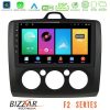 Kimpiris - Bizzar F2 Series 8Core Android16 4+64GB  Ford Focus Manual AC Navigation Multimedia Tablet 9" (Μαύρο Χρώμα)