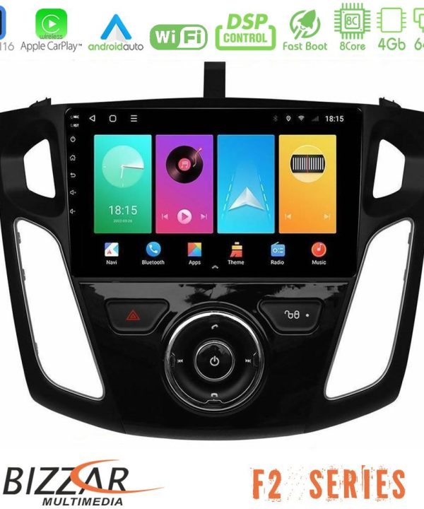 Kimpiris - Bizzar F2 Series 8Core Android16 4+64GB  Ford Focus 2012-2018 Navigation Multimedia Tablet 9"
