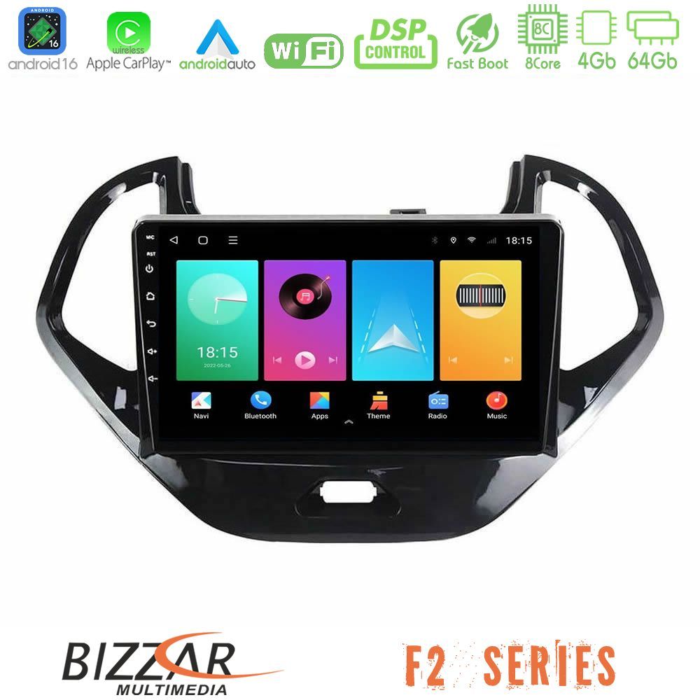 Kimpiris - Bizzar F2 Series 8Core Android16 4+64GB Ford KA 2016-2020 Navigation Multimedia Tablet 9"