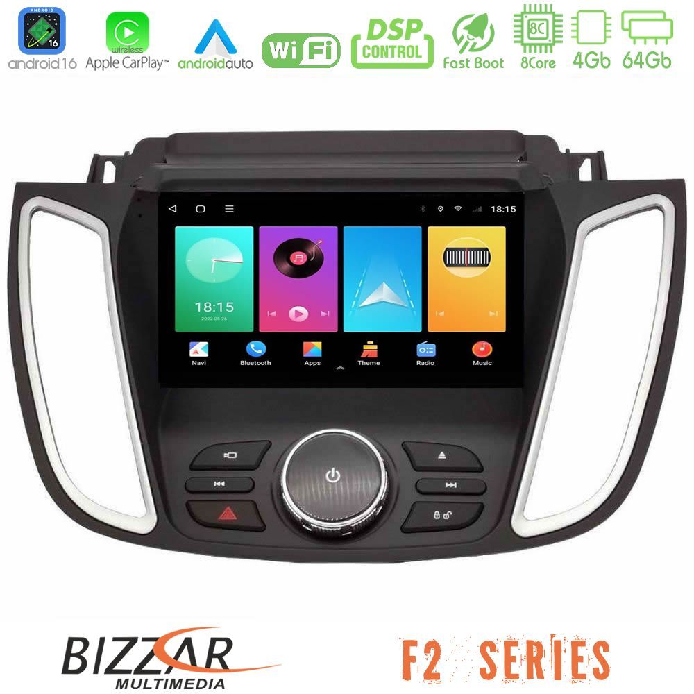 Kimpiris - Bizzar F2 Series 8Core Android16 4+64GB Ford Kuga/C-Max 2013-2019 Navigation Multimedia Tablet 9"