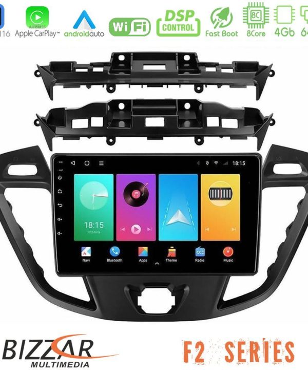 Kimpiris - Bizzar F2 Series 8Core Android16 4+64GB  Ford Transit Custom/Tourneo Custom Navigation Multimedia Tablet 9"