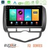 Kimpiris - Bizzar F2 Series 8Core Android16 4+64GB  Honda Jazz 2002-2008 (Auto A/C) Navigation Multimedia Tablet 9"