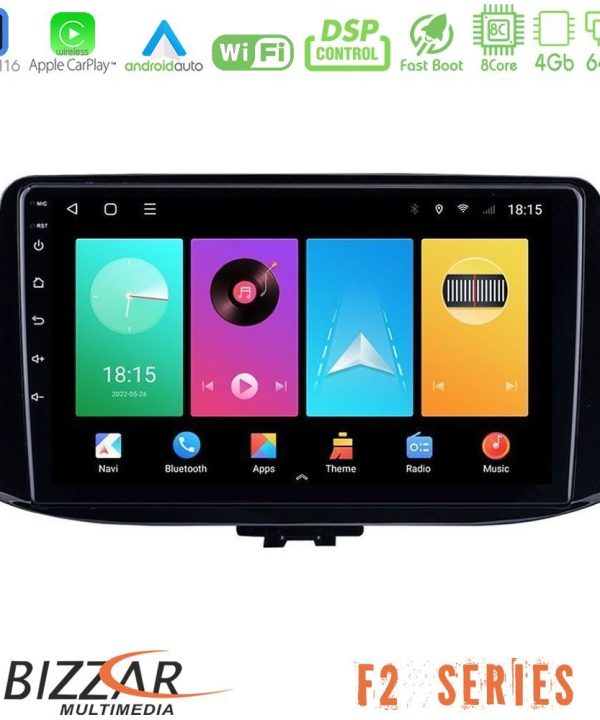 Kimpiris - Bizzar F2 Series 8Core Android16 4+64GB  Hyundai i30 Navigation Multimedia Tablet 9"