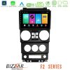 Kimpiris - Bizzar F2 Series 8Core Android16 4+64GB  Jeep Wrangler 2008-2010 Navigation Multimedia Tablet 9"