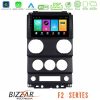Kimpiris - Bizzar F2 Series 8Core Android16 4+64GB Jeep Wrangler 2Door 2008-2010 Navigation Multimedia Tablet 9"
