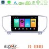 Kimpiris - Bizzar F2 Series 8Core Android16 4+64GB  Kia Sportage 2016-2018 Navigation Multimedia Tablet 9"