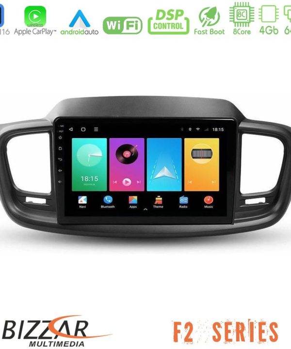 Kimpiris - Bizzar F2 Series 8Core Android16 4+64GB  Kia Sorento 2018-2021 Navigation Multimedia Tablet 9"