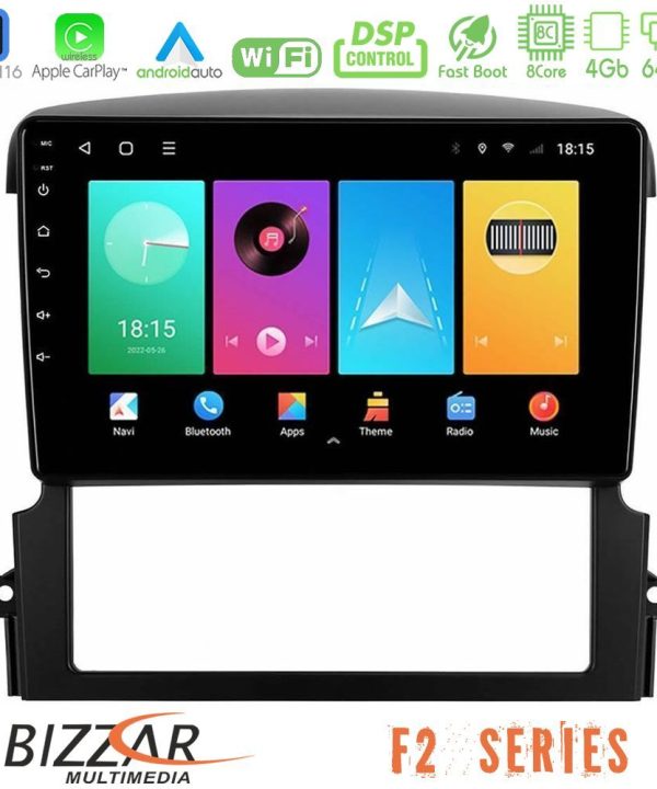 Kimpiris - Bizzar F2 Series 8Core Android16 4+64GB  Kia Sorento Navigation Multimedia Tablet 9"