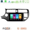 Kimpiris - Bizzar F2 Series 8Core Android16 4+64GB  Kia Rio 2011-2015 Navigation Multimedia Tablet 9"