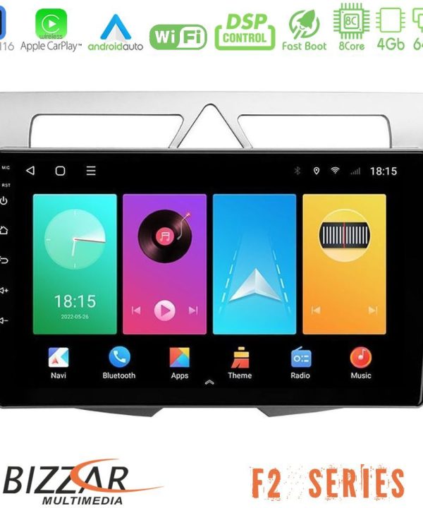 Kimpiris - Bizzar F2 Series 8Core Android16 4+64GB  Kia Picanto Navigation Multimedia Tablet 9"