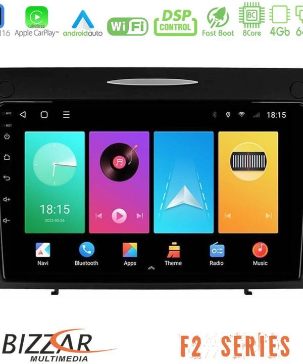 Kimpiris - Bizzar F2 Series 8Core Android16 4+64GB  Mercedes SLK Class Navigation Multimedia Tablet 9"