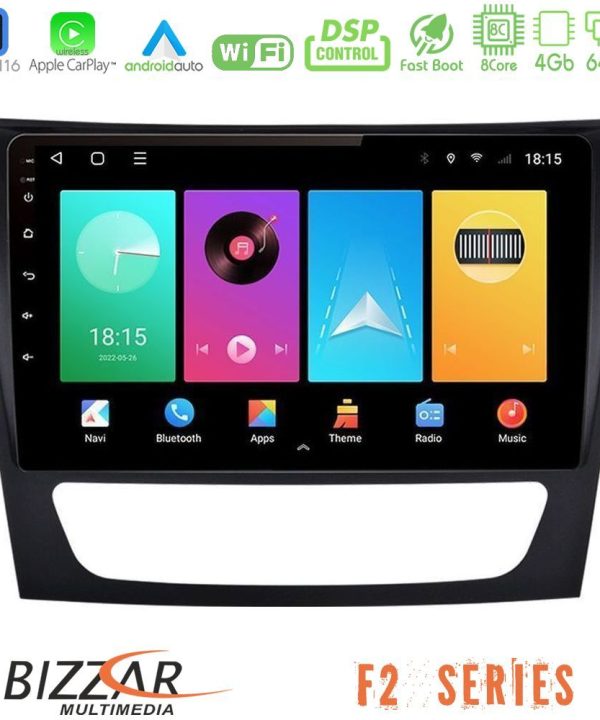 Kimpiris - Bizzar F2 Series 8Core Android16 4+64GB  Mercedes E Class / CLS Class Navigation Multimedia Tablet 9"