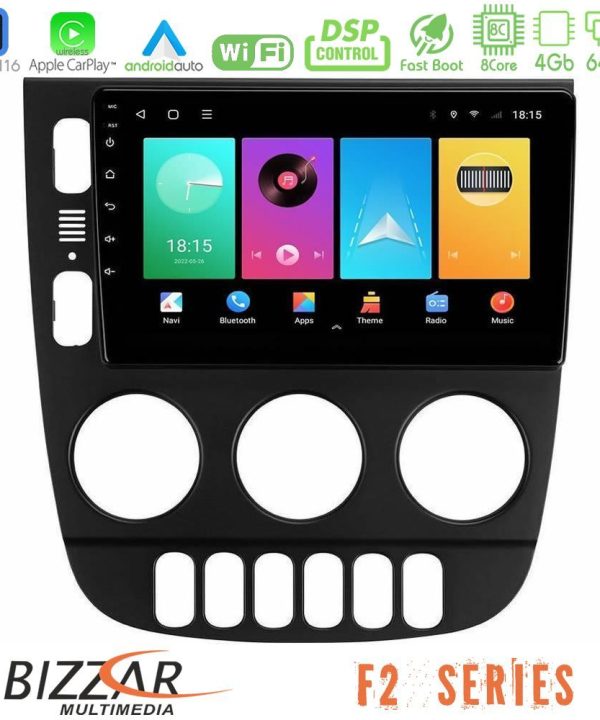 Kimpiris - Bizzar F2 Series 8Core Android16 4+64GB  Mercedes ML Class 1998-2005 Navigation Multimedia Tablet 9"