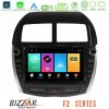 Kimpiris - Bizzar F2 Series 8Core Android16 4+64GB Mitsubishi ASX 2013-2018 Navigation Multimedia Tablet 9"